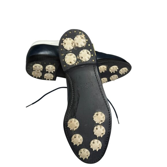 FootJoy Classics Women's Golf Shoes 7A – USA-Made Saddle Oxfords with Soft Spike - Picture 8 of 11